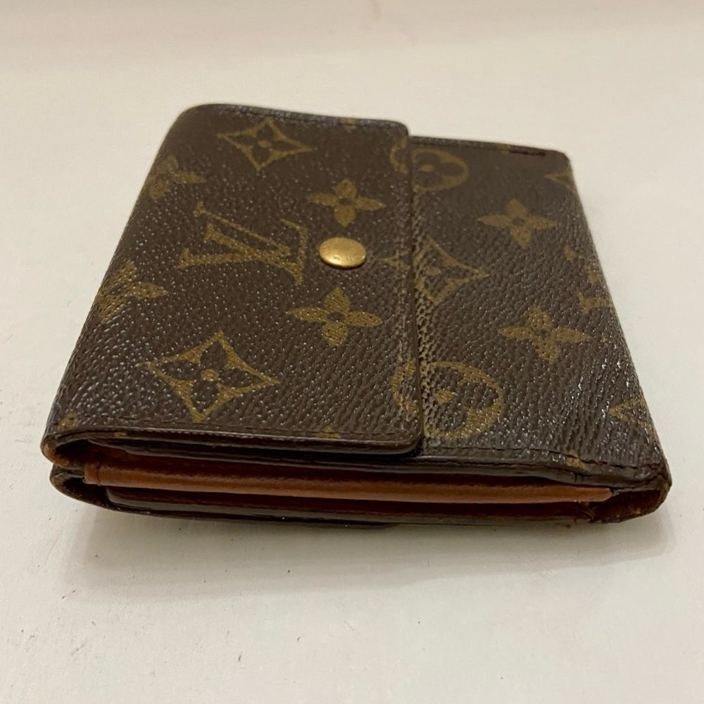 Vintage Louis Vuitton Brown Mono Mens Tri-fold Compact Wallet (C) (TH0976)