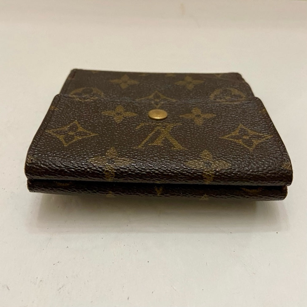 Vintage Louis Vuitton Brown Mono Mens Tri-fold Compact Wallet (C) (TH0976)