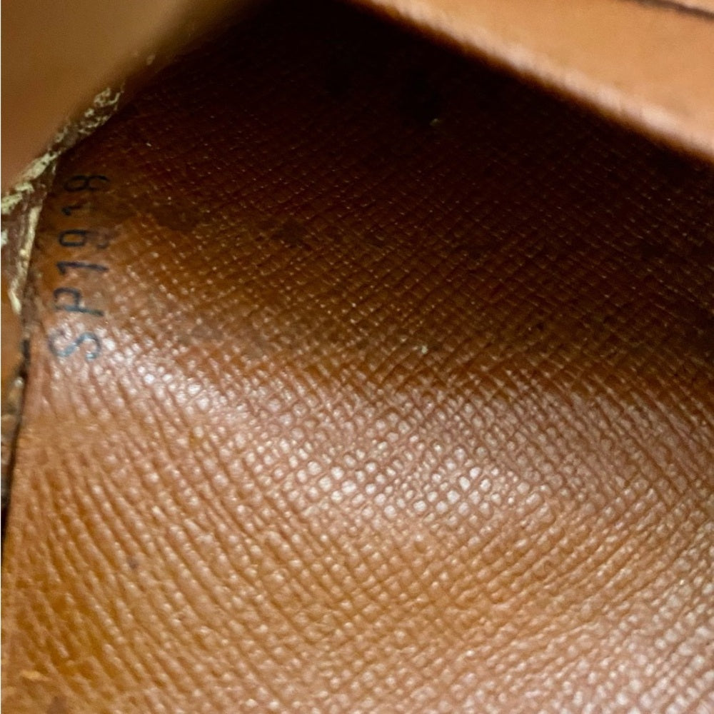 Vintage Louis Vuitton Brown Mono Mens Tri-fold Compact Wallet (E) (SP1918)