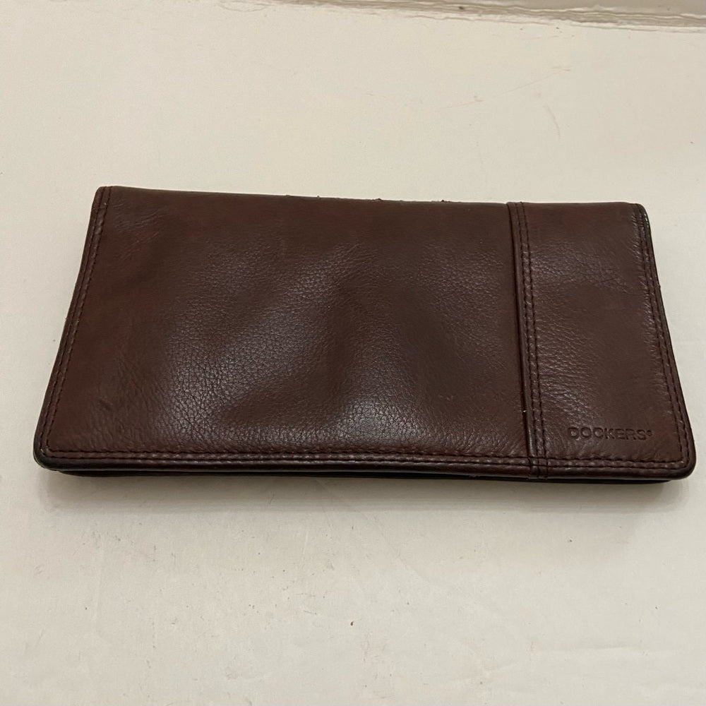 Vintage Dockers, Brown Genuine Leather Long Wallet