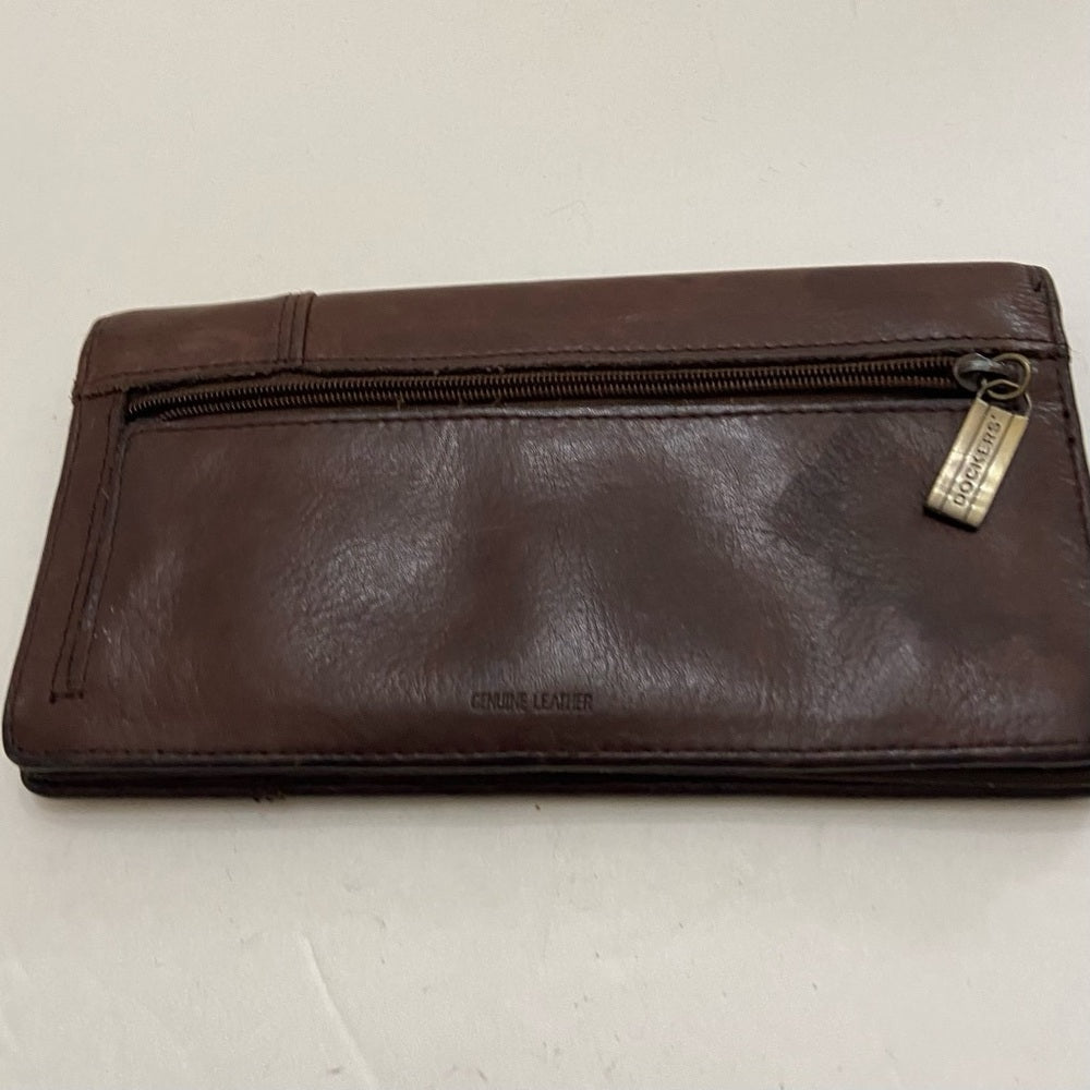 Vintage Dockers, Brown Genuine Leather Long Wallet