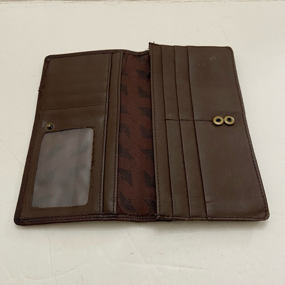 Vintage Dockers, Brown Genuine Leather Long Wallet