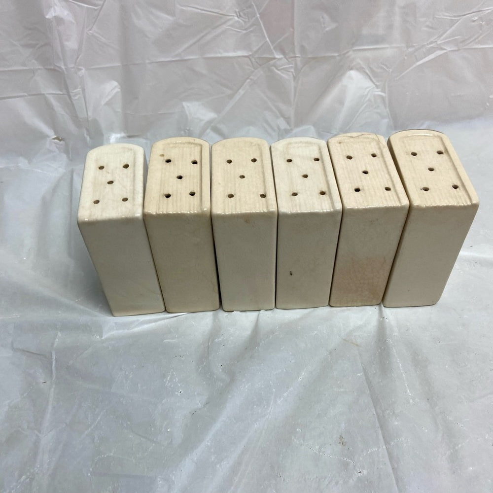 Vintage, Rare, Japan, 7-pc Turkey Shaker Set with Wooden Rack