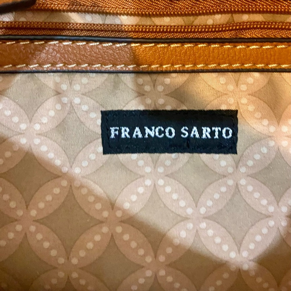 Franco Sarto Polka Dot Handbag-Shoulder Bag (11in x 10in x 4in)