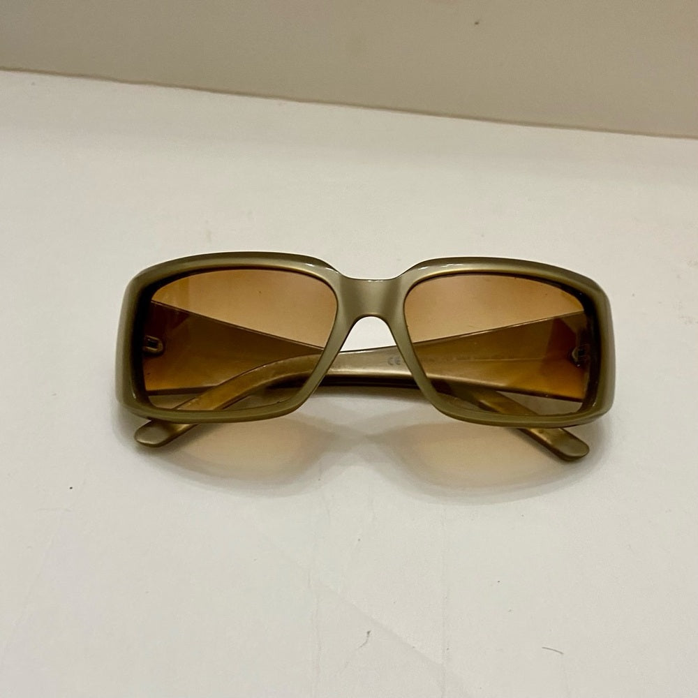 Valentino Garavani, Italy Gold Large Sunglasses with Case 5449S