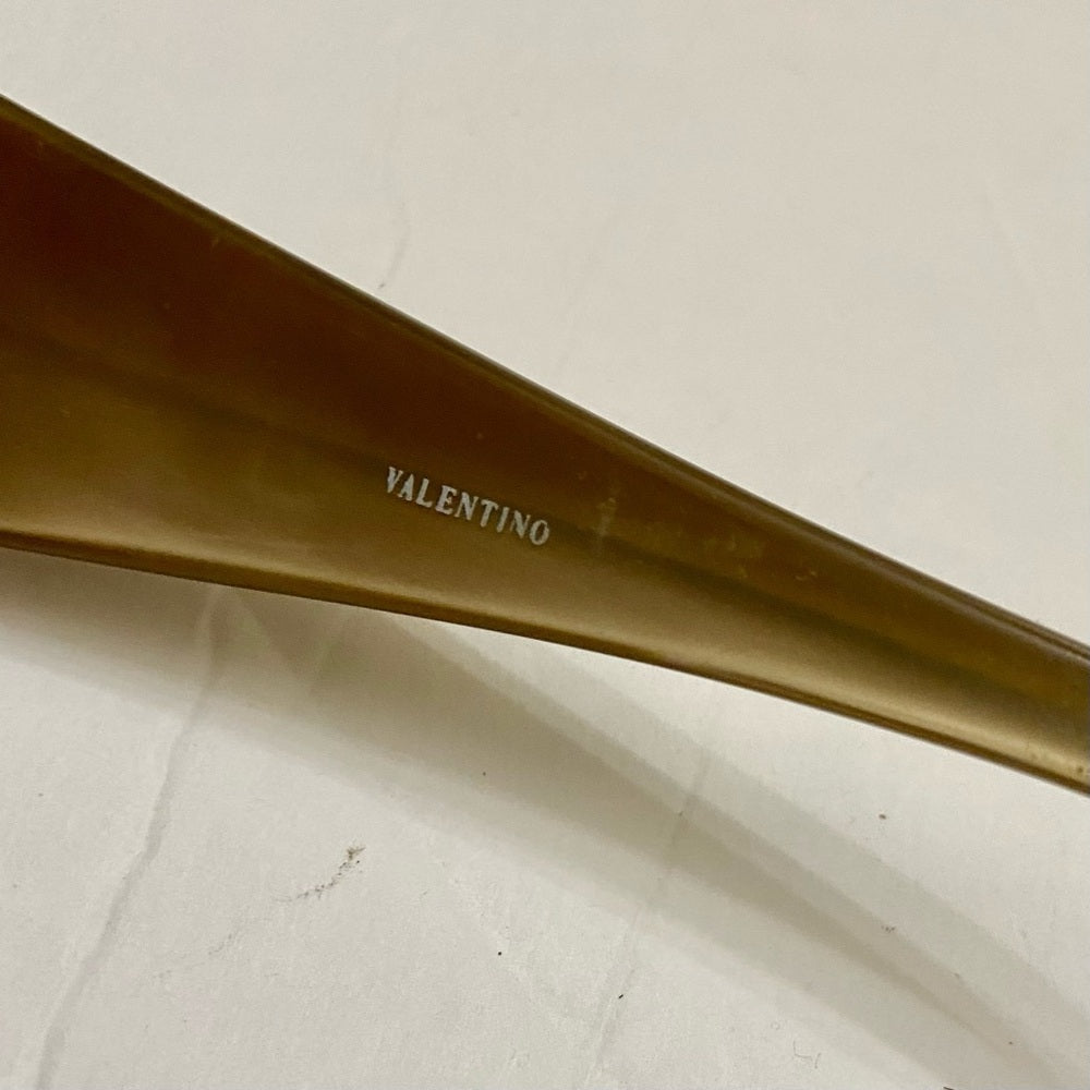 Valentino Garavani, Italy Gold Large Sunglasses with Case 5449S