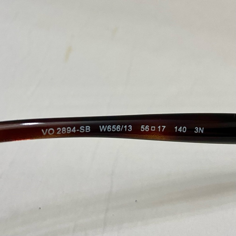 Vintage, Vogue Brown Cat’s Eye Sunglasses VO2894-58 W856/13 56#17 140 2N
