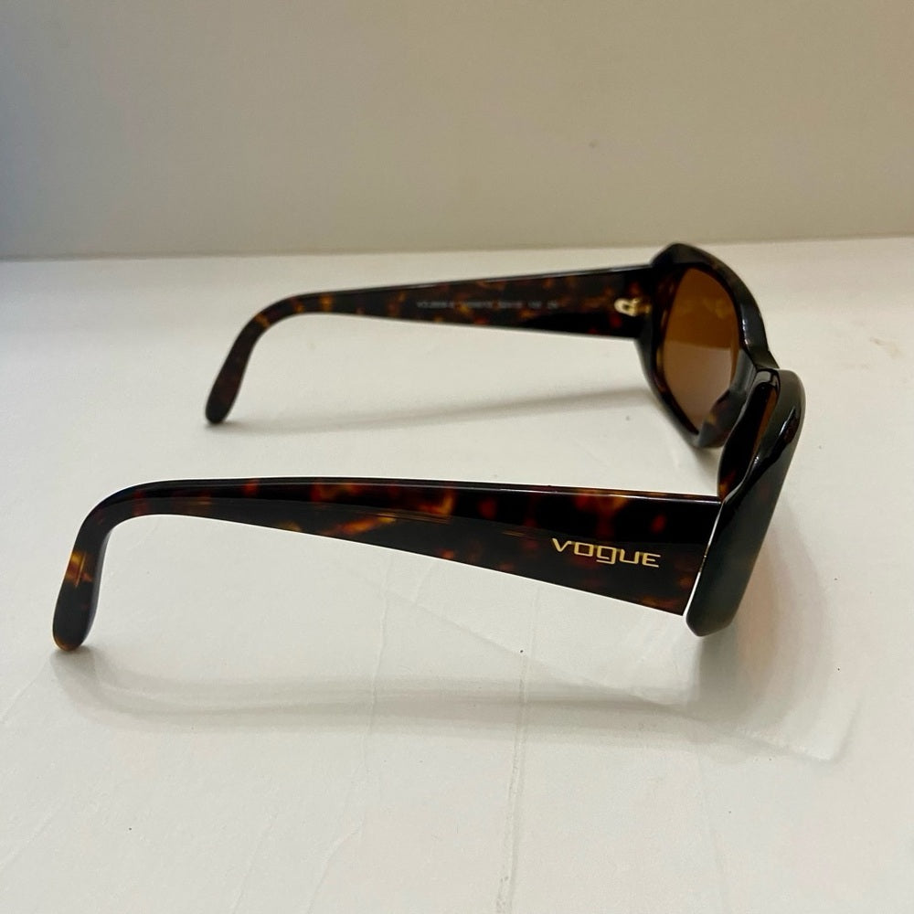 Vintage Vogue Small Brown Tortoise Sunglasses VO2606 W606-S W656/13 52#15 135 2N