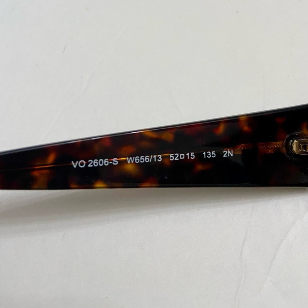 Vintage Vogue Small Brown Tortoise Sunglasses VO2606 W606-S W656/13 52#15 135 2N