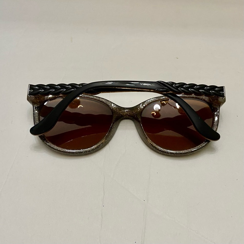 Vintage, Vogue Brown Sunglasses w: Braided Temples VO2915-S 2259/13 53#19 145 2N