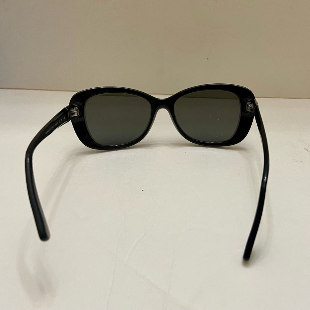Vintage, Vogue, Black Sunglasses With Rhinestones (Frame Only)