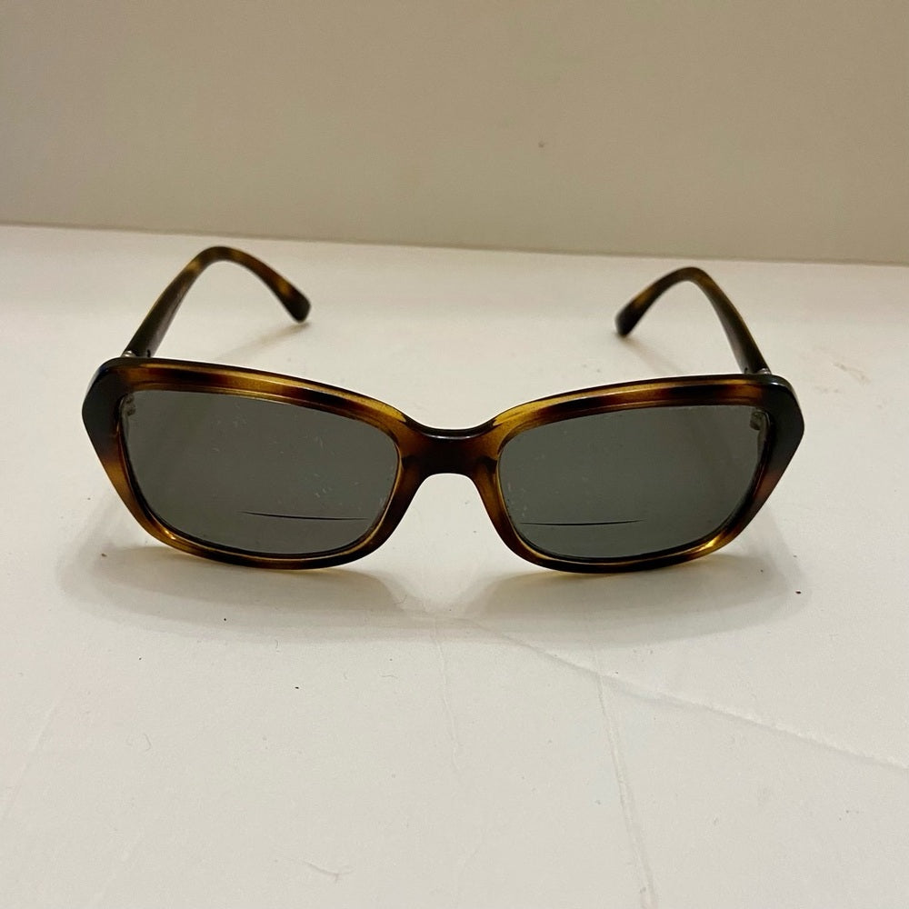Vintage, Vogue, Brown Tortoise Bi-Focal Sunglasses with Rhinestones
