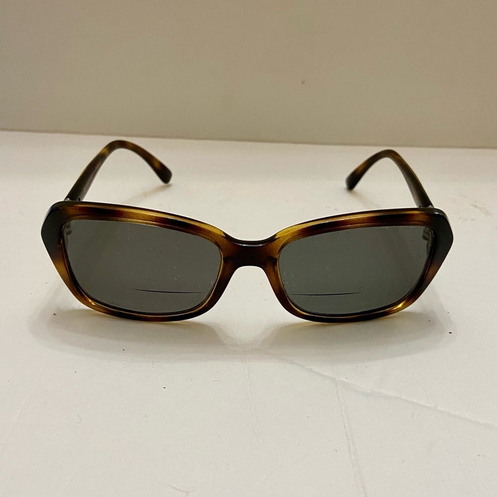 Vintage, Vogue, Brown Tortoise Bi-Focal Sunglasses with Rhinestones