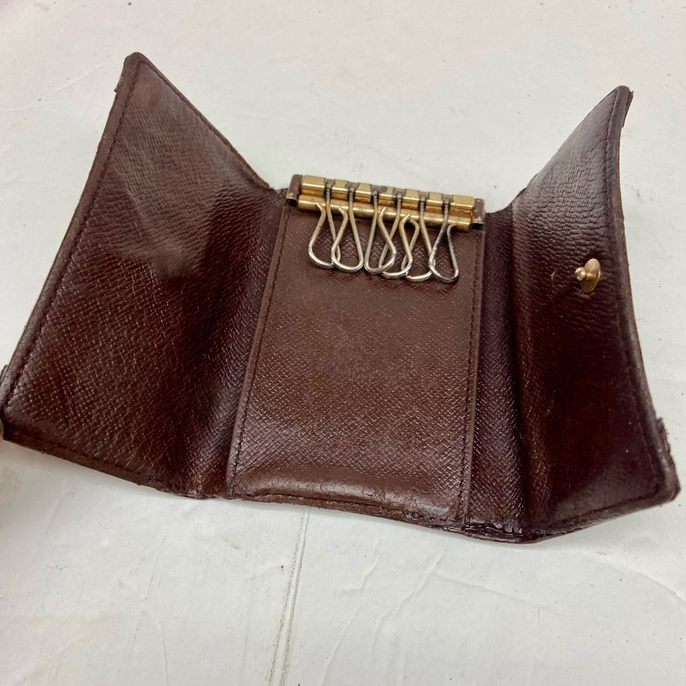 Louis Vuitton, Damier Ebene 6-Hooks Key Case