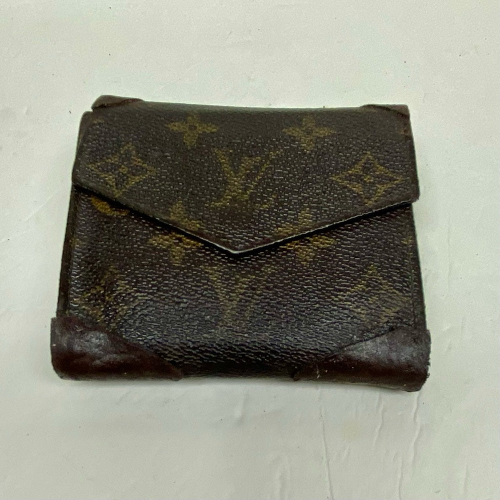 Vintage Louis Vuitton, Brown Mono, Mens Multiple Wallet (8906AN)