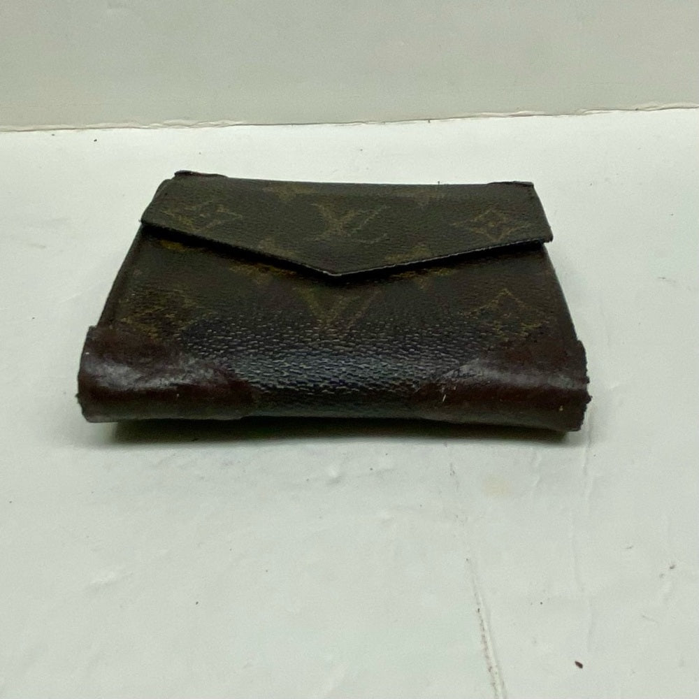 Vintage Louis Vuitton, Brown Mono, Mens Multiple Wallet (8906AN)