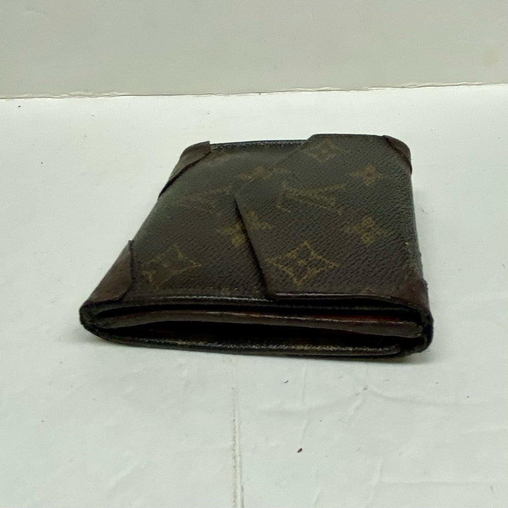 Vintage Louis Vuitton, Brown Mono, Mens Multiple Wallet (8906AN)