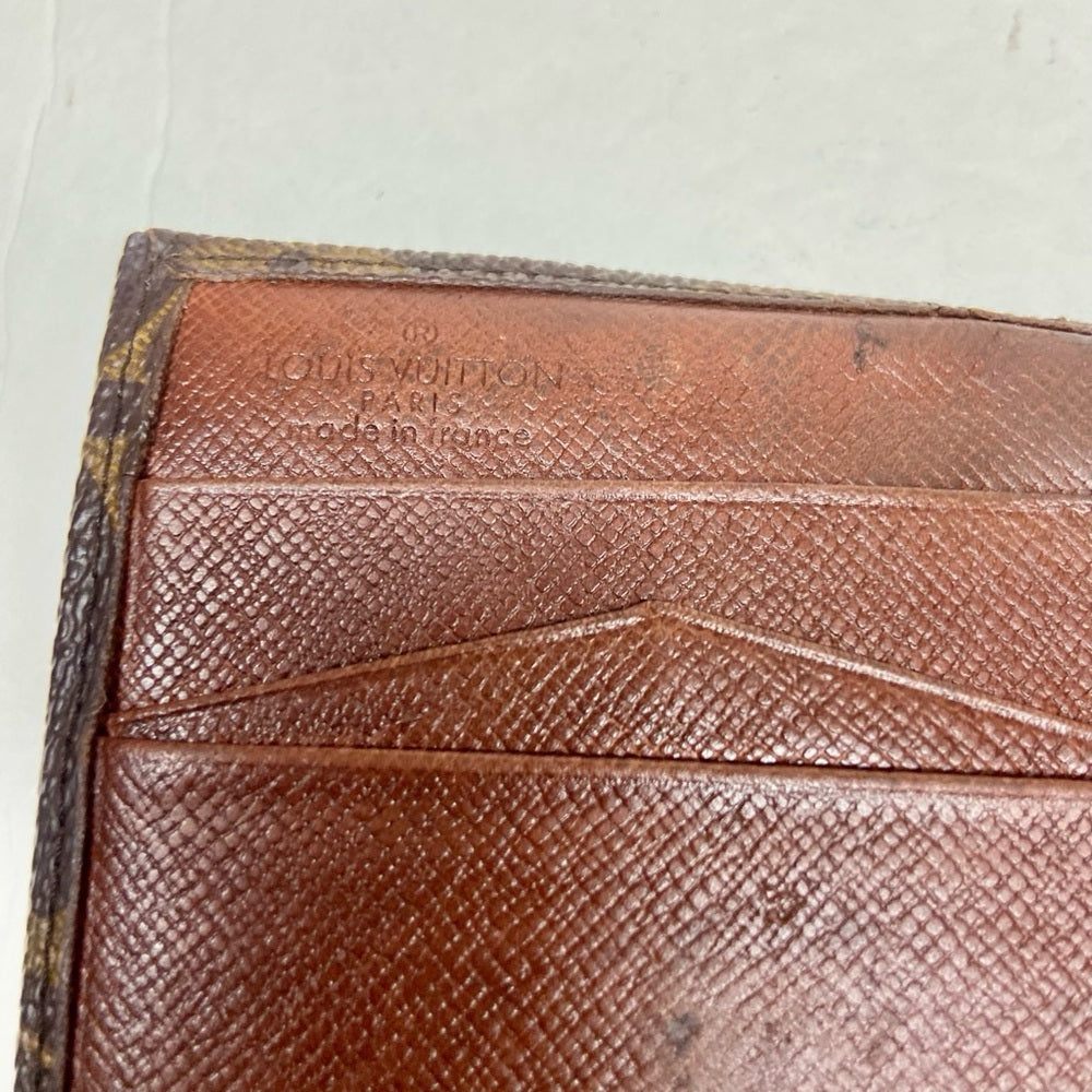Vintage Louis Vuitton, Brown Mono, Mens Multiple Wallet (8906AN)