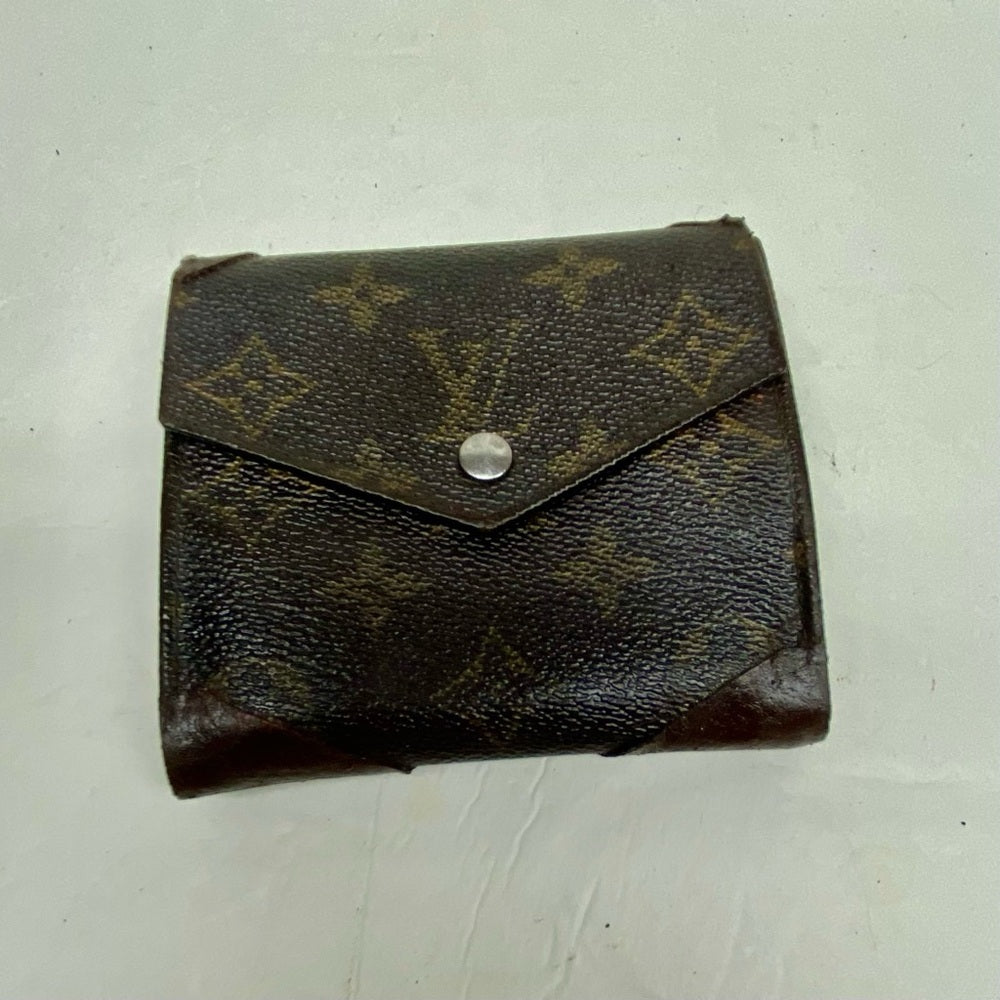 Vintage Louis Vuitton, Brown Mono, Mens Multiple Wallet (8906AN)