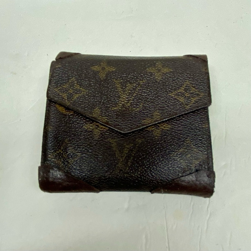 Vintage Louis Vuitton, Brown Mono, Mens Multiple Wallet (8906AN)