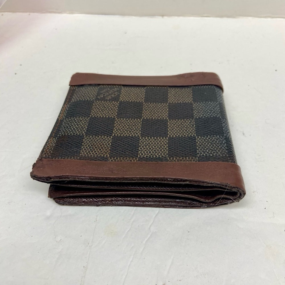 Louis Vuitton Damier Ebene Mens Credit Card Wallet