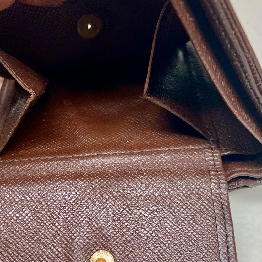 Louis Vuitton Damier Ebene Mens Credit Card Wallet