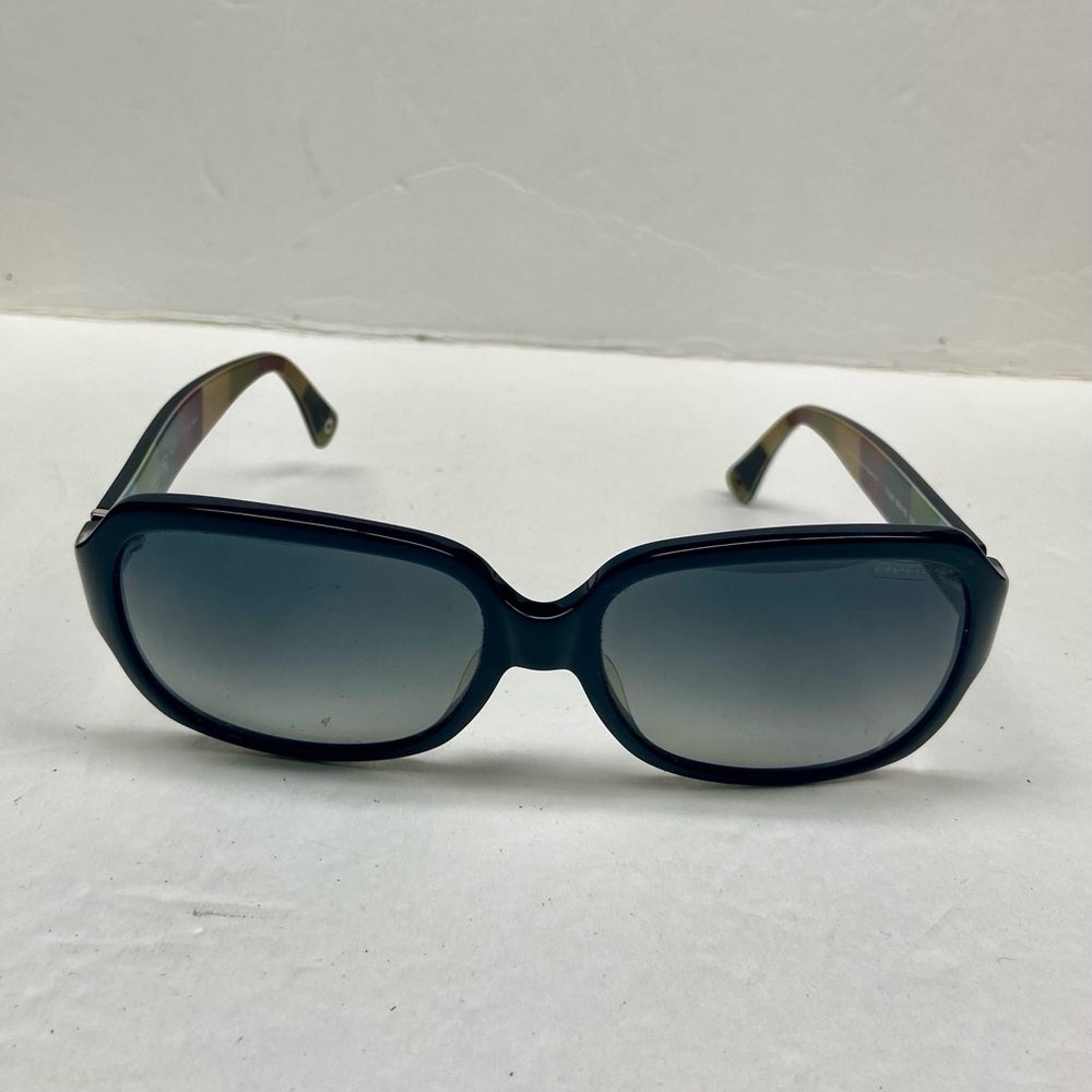 Coach Black/Stripes Large Sunglasses 511T3 59#16 135 Bridget 3P