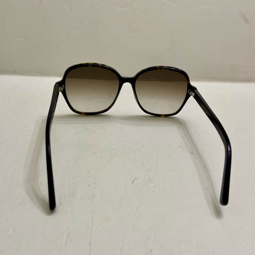 Saint Laurent, Italy Brown Tortoise Sunglasses 57#16 140
