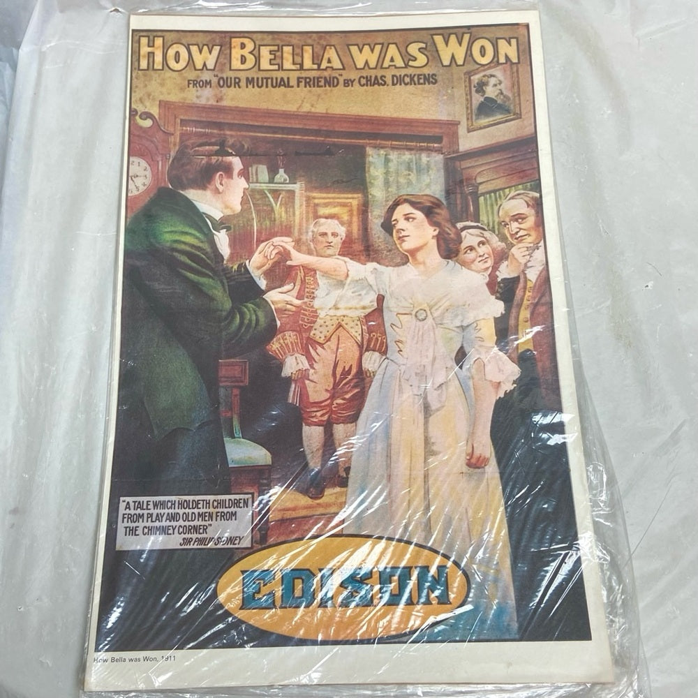 1911 How Bella Was Won and 1936 - Le Roman de Marguerite Gautier Movie Posters