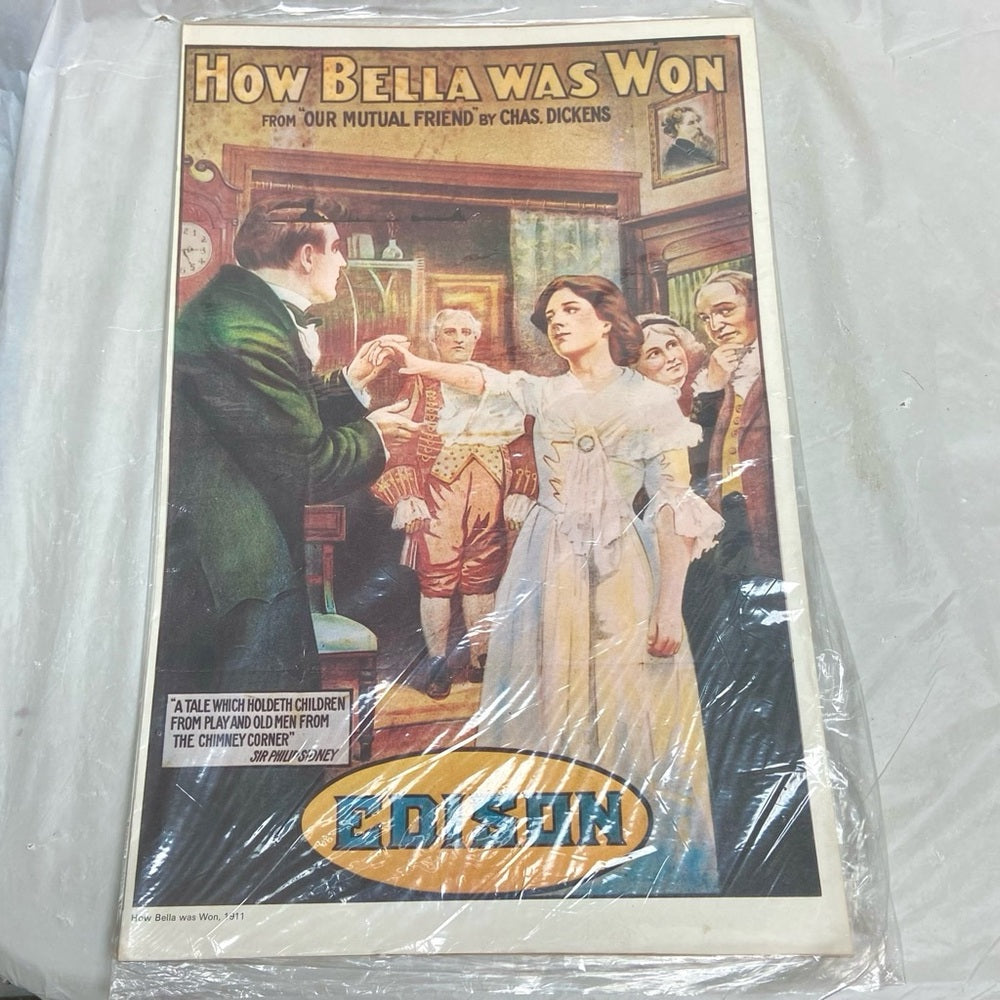 1911 How Bella Was Won and 1936 - Le Roman de Marguerite Gautier Movie Posters