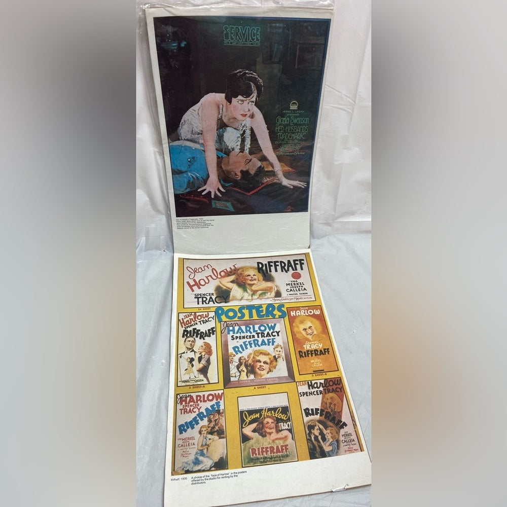 1922 Her Husband’s Trademark and 1935 Riffraff Movie Posters