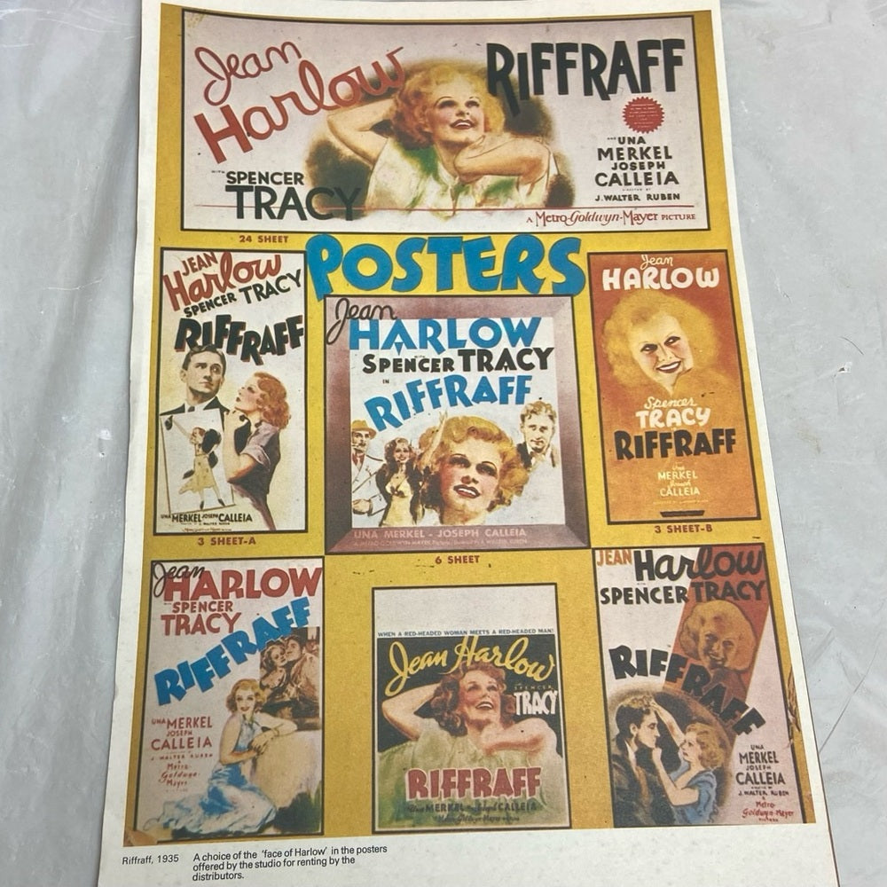 1922 Her Husband’s Trademark and 1935 Riffraff Movie Posters