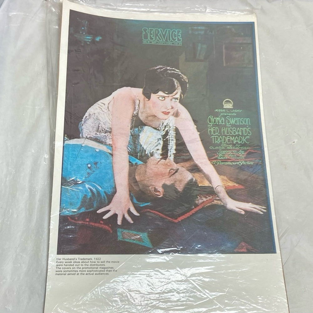 1922 Her Husband’s Trademark and 1935 Riffraff Movie Posters