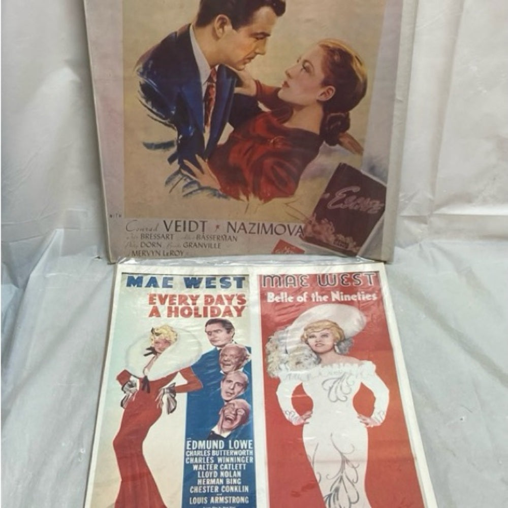 1940 Escape, 1934 Belle of the Nineties and 1937 Every Day’s a Holiday