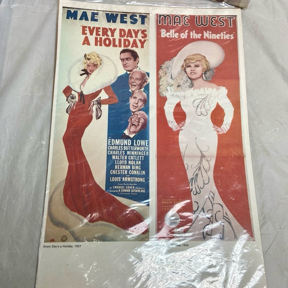 1940 Escape, 1934 Belle of the Nineties and 1937 Every Day’s a Holiday