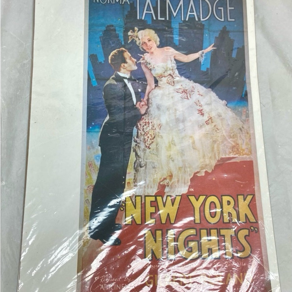 1931 Indiscreet and 1930 New York Nights Movie Posters