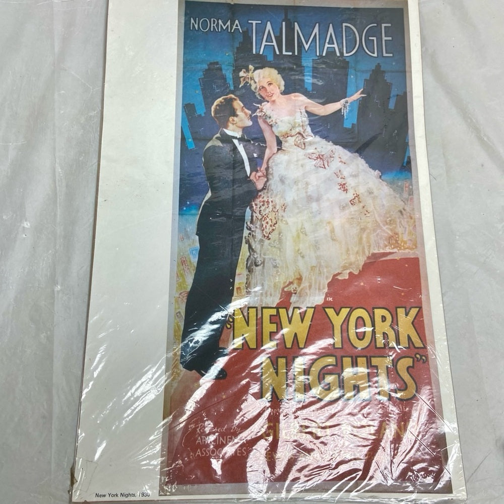 1931 Indiscreet and 1930 New York Nights Movie Posters