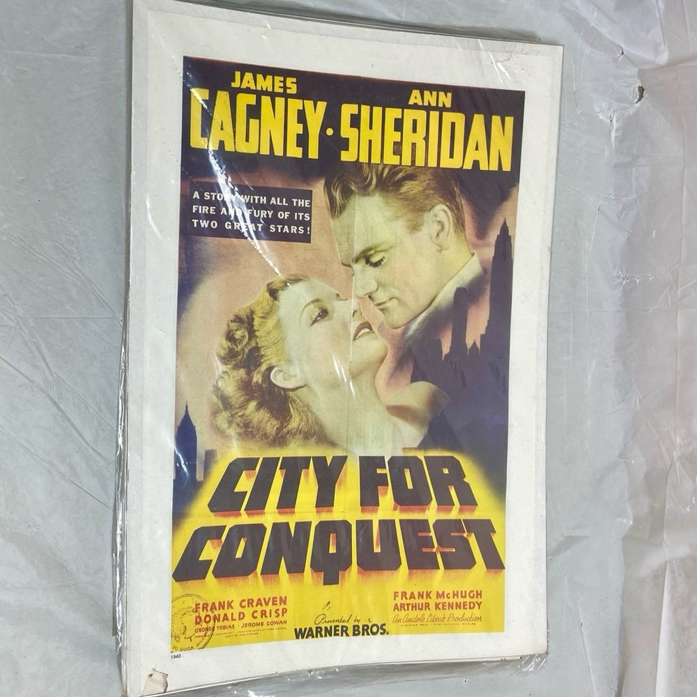 1940 City for Conquest and 1916 Pearl of the Army Movie Posters