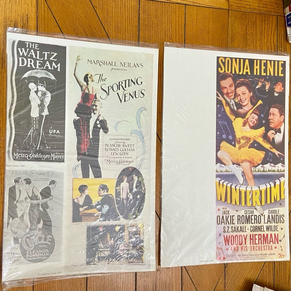 1925-26 The Sporting Venus, The Waltz Dream, The Circle and 1943 Wintertime