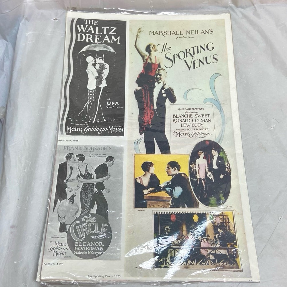 1925-26 The Sporting Venus, The Waltz Dream, The Circle and 1943 Wintertime