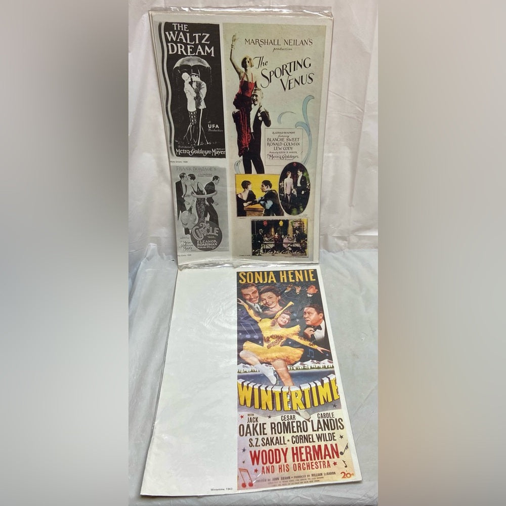 1925-26 The Sporting Venus, The Waltz Dream, The Circle and 1943 Wintertime