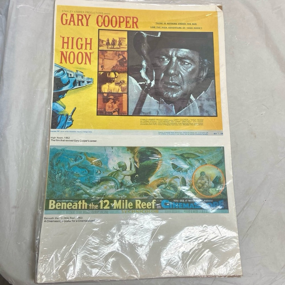 1952 High Noon, 1953 Beneath The 12-mile Reef, 1940 Pride and Prejudice and 1941