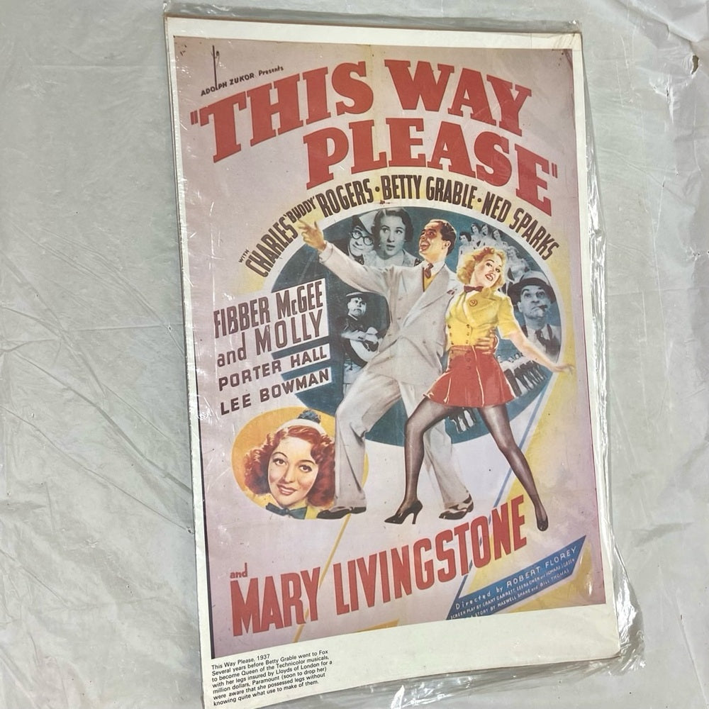 1937 This Way Out and 1937 Madame X Movie Posters