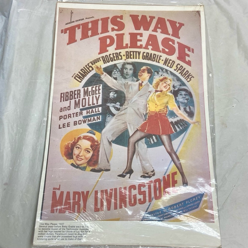 1937 This Way Out and 1937 Madame X Movie Posters