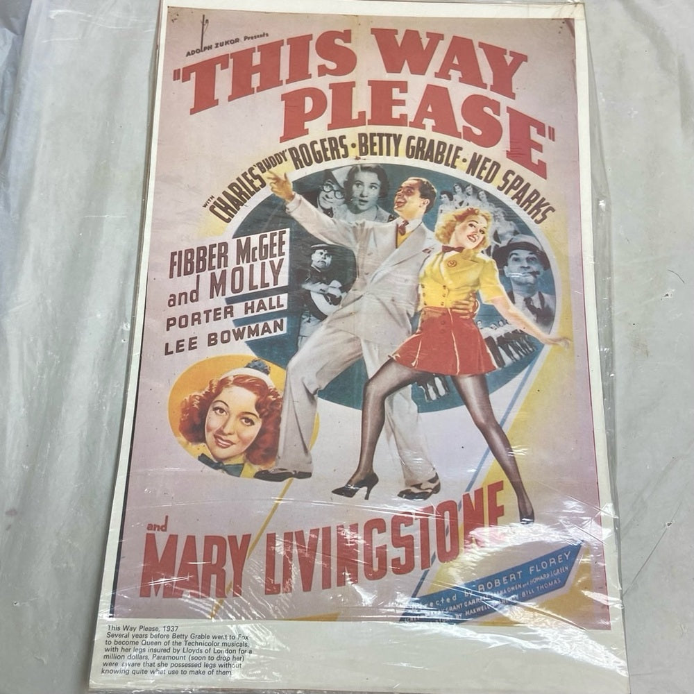 1937 This Way Out and 1937 Madame X Movie Posters