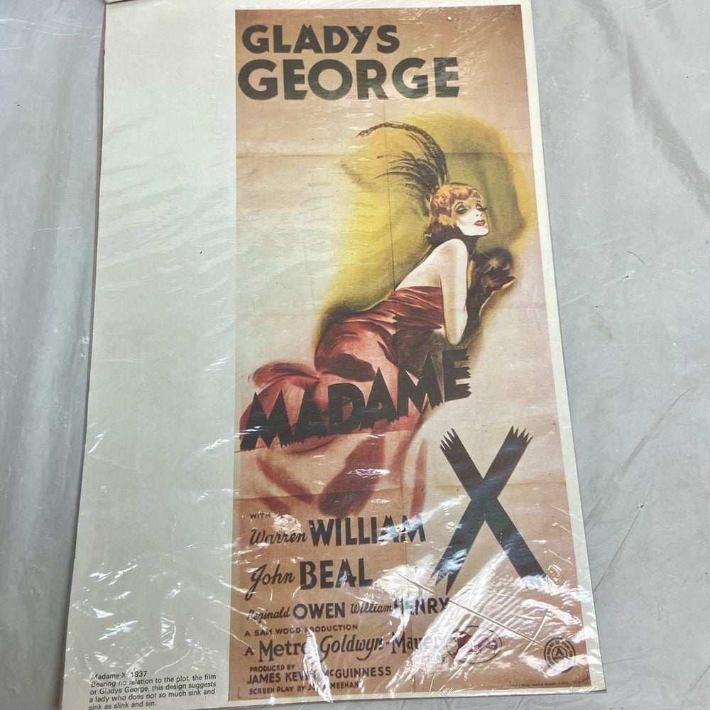 1937 This Way Out and 1937 Madame X Movie Posters