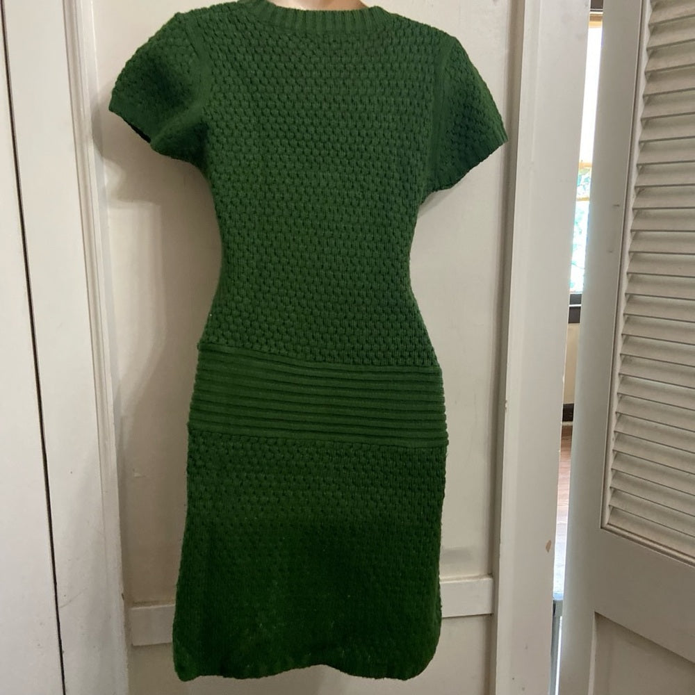 Dereck Heart Green Pull Over Sweater Dress/ Tunic Blouse Size S-M