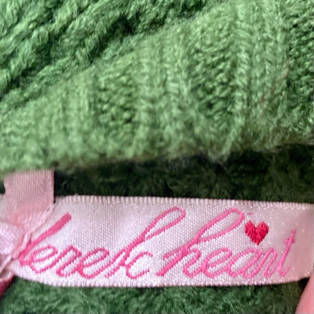 Dereck Heart Green Pull Over Sweater Dress/ Tunic Blouse Size S-M