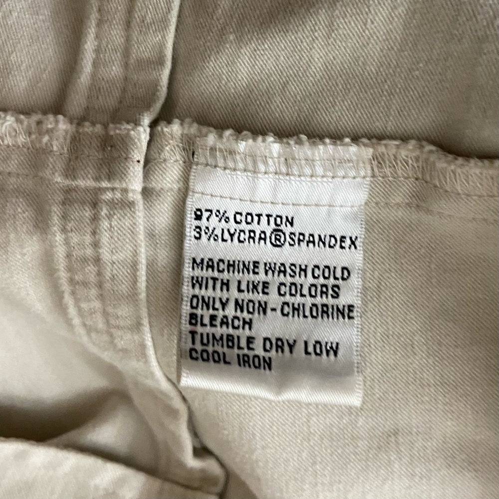 Talbots Woman Petites Beige Cotton Military Jacket - Size M-L