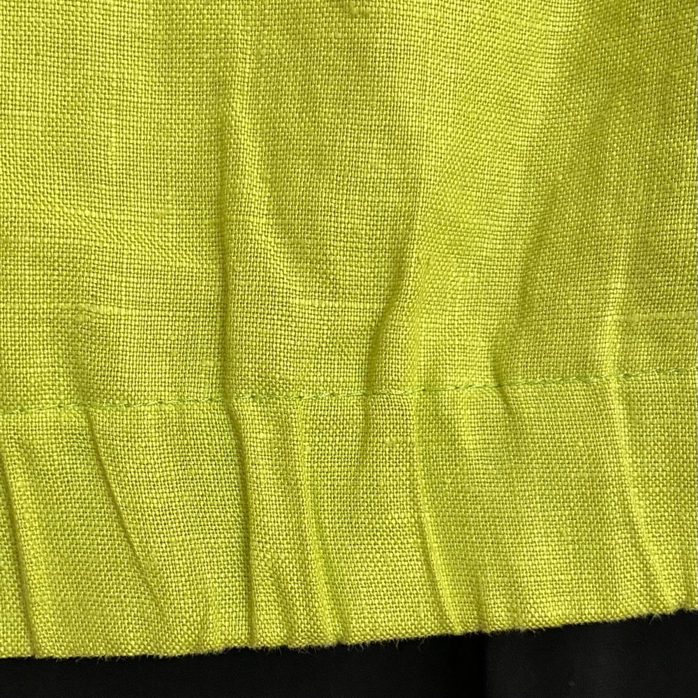 International Scene Apple Green Linen Coat- Jacket - L-XL